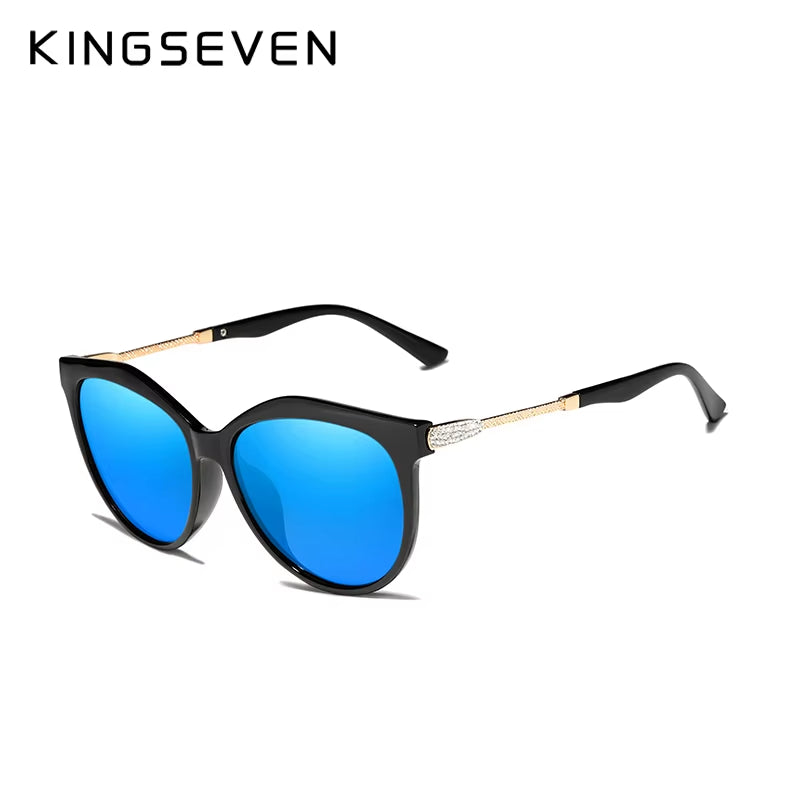 KINGSEVEN 2023 Polarized Women'S Sunglasses Gradient Lens Luxury Sun Glasses Brand Lentes Eye Protection Eyewear De Sol Mujer