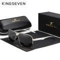 Polarized Aluminum Sunglasses Men UV400 HD Lens Pilot Eye Protection Photochromic Glasses Women Night Vision Eyewear