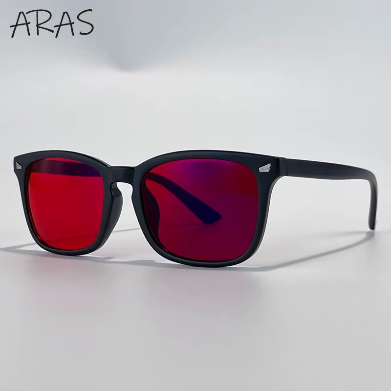 Anti Blue Light Blocking Sleep Glasses Women Men 2026 Computer Gaming Read Red Lens Filter Eyeglasses Change Color Sunglasses