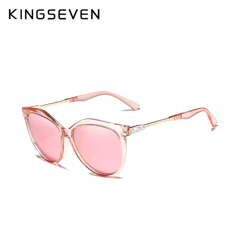 KINGSEVEN 2023 Polarized Women'S Sunglasses Gradient Lens Luxury Sun Glasses Brand Lentes Eye Protection Eyewear De Sol Mujer