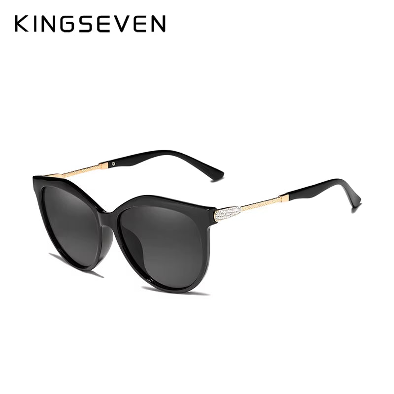 KINGSEVEN 2023 Polarized Women'S Sunglasses Gradient Lens Luxury Sun Glasses Brand Lentes Eye Protection Eyewear De Sol Mujer