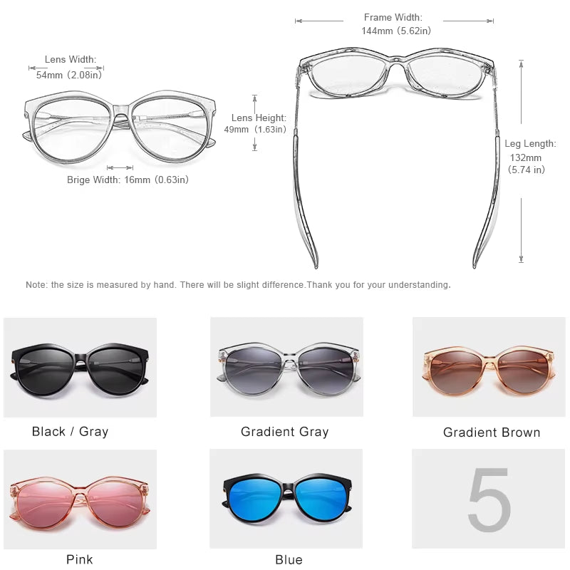 KINGSEVEN 2023 Polarized Women'S Sunglasses Gradient Lens Luxury Sun Glasses Brand Lentes Eye Protection Eyewear De Sol Mujer